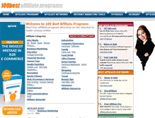 Tablet Screenshot of bestaffiliateprogramreviews.com